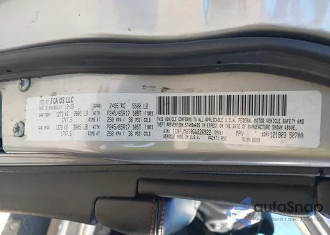 2016 Jeep Cherokee Trailhawk from USA, damaged, VIN 1C4PJMBS0GW226922